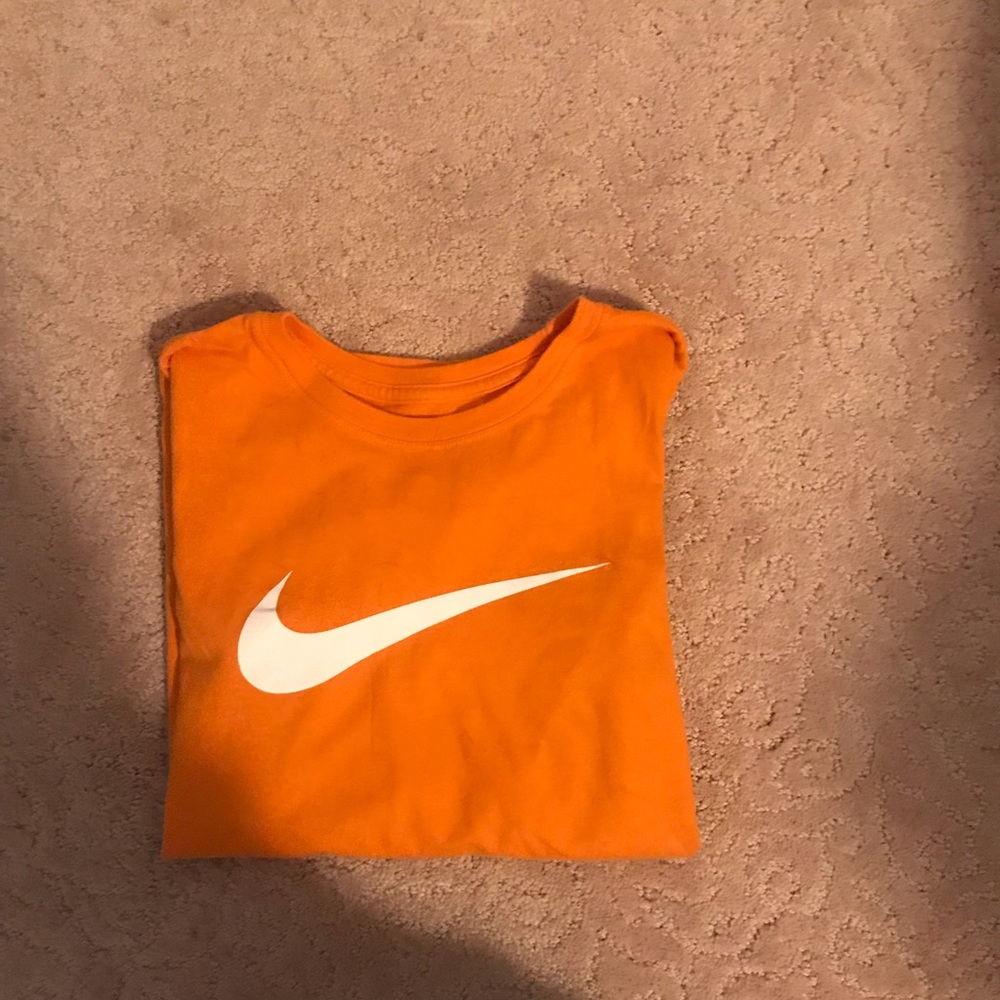 Orange Nike Shirt